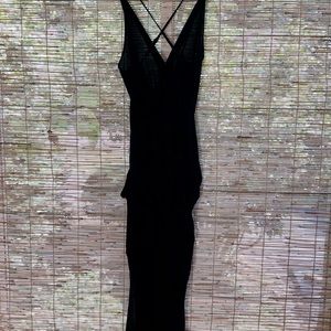 Boutique black dress with pockets